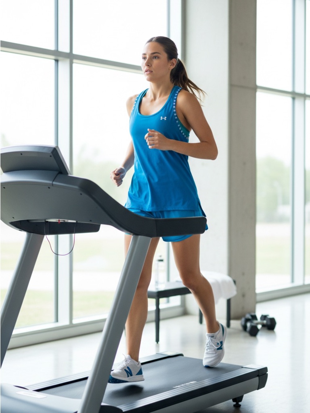 Under Armour Blue Athletic Tank